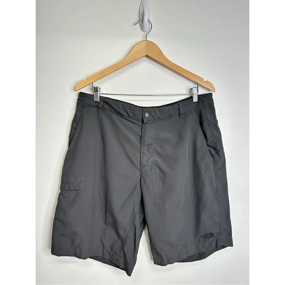 The North Face Hiking‎ Shorts Mens Size 36 Gray Drawstring